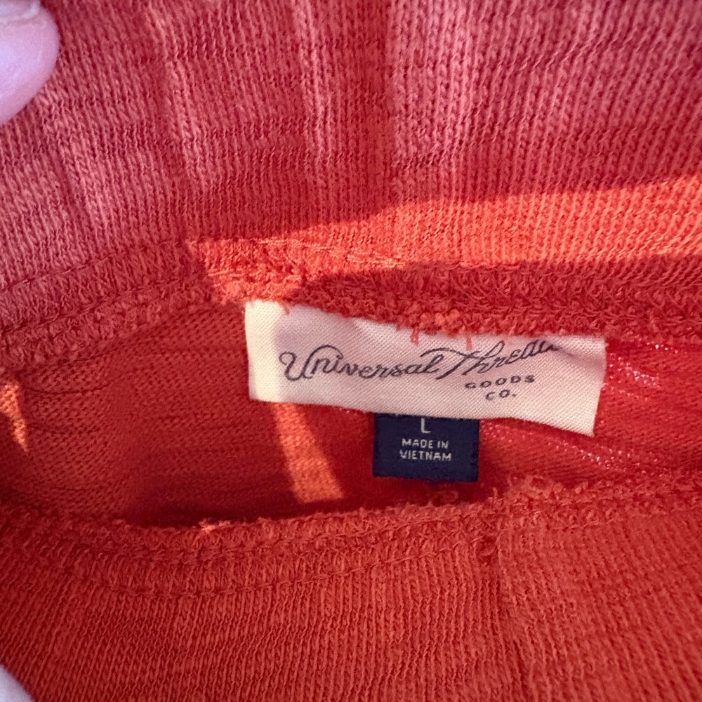 Universal Thread Rust-Red Cropped Short-Sleeve Tee - Picture 4 of 5